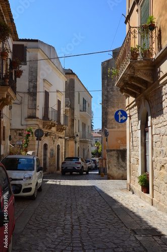 Some photos from the beautiful city of Ragusa Ibla, pearl of the Val di Noto, in the south east of Sicily, taken during a trip in the summer of 2021. photo