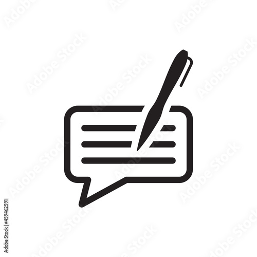 write message pen icon