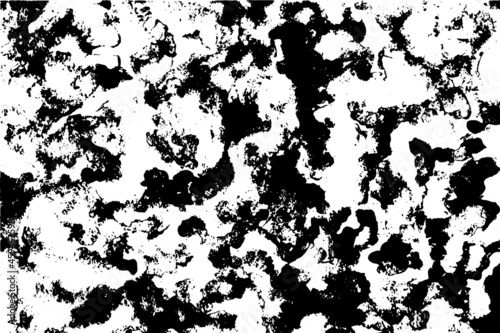 Grunge black and white texture. Overlay.