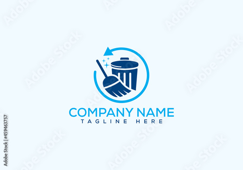 Abstract Junk Removal Service Company Logo,Garbage Icon And Logo In vector