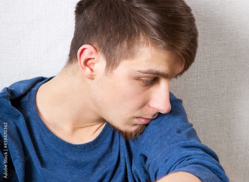 Sad Young Man Sad Young Man