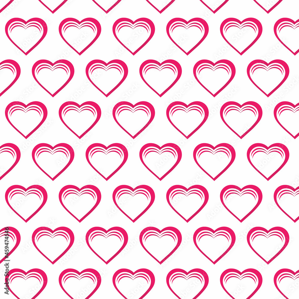 Valentine and Heart Seamless Pattern Background,Heart Pattern Vector Art, Icons, and Graphics Valentine and Heart Seamless Pattern Background,Heart Pattern Vector Art, Icons, and Graphics