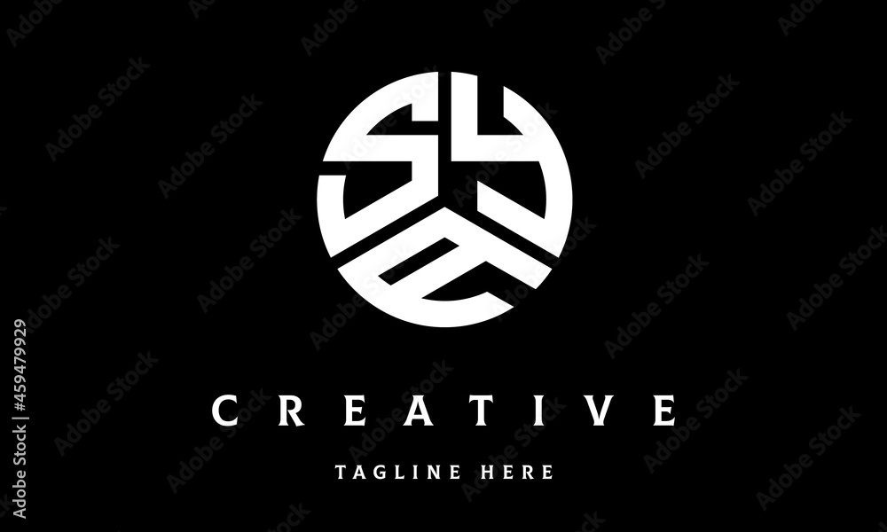 SYA circle three letter logo SYA circle three letter logo