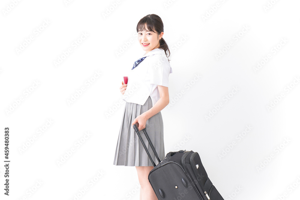 笑顔の若い女性ポートレート 笑顔の若い女性ポートレート
