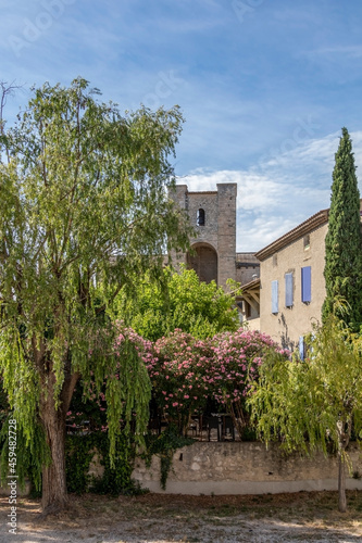 Church Notre Dame de Nazareth, historical monument in Pernes les Fontaines, Vaucluse, Provence, France