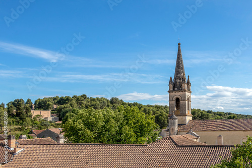 The Church of Augustin, Saint Augustins church in the center of town Pernes, Vaucluse, Provence, France photo
