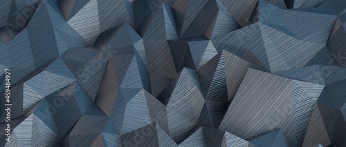 background design Geometric background in Origami style and abstract mosaic with gradient fill Color