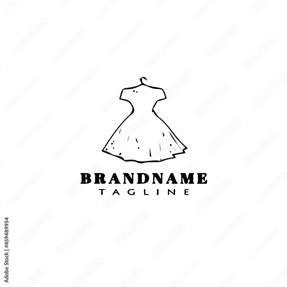 cute bridesmaid logo cartoon icon design template black isolated vector illustration cute bridesmaid logo cartoon icon design template black isolated vector illustration