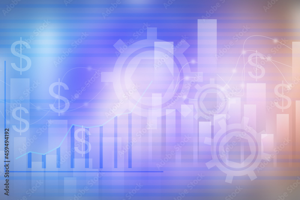 2d illustration futuristic business background pattern graph concept
2d illustration futuristic business background pattern graph concept