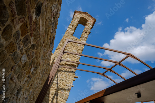 Former Church of Santa Maria della Cerqua (15th century), Polvese Island, Lake Trasimeno, Umbria, Italy photo