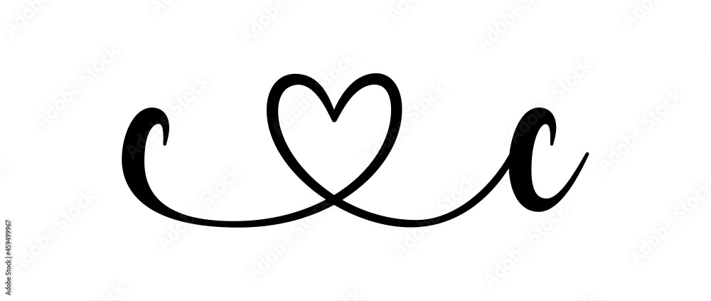 cc, cc, letters with heart Monogram, monogram wedding logo. Love icon, couples Initials, lower case, connecting HEART, home decor, cc, cc, letters with heart Monogram, monogram wedding logo. Love icon, couples Initials, lower case, connecting HEART, home decor,
