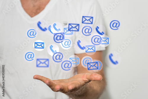 Email Mail Communication Online Chat Business Internet Technology Network Concept