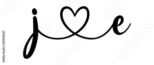 je, ej, letters with heart Monogram, monogram wedding logo. Love icon, couples Initials, lower case, connecting HEART, home decor,