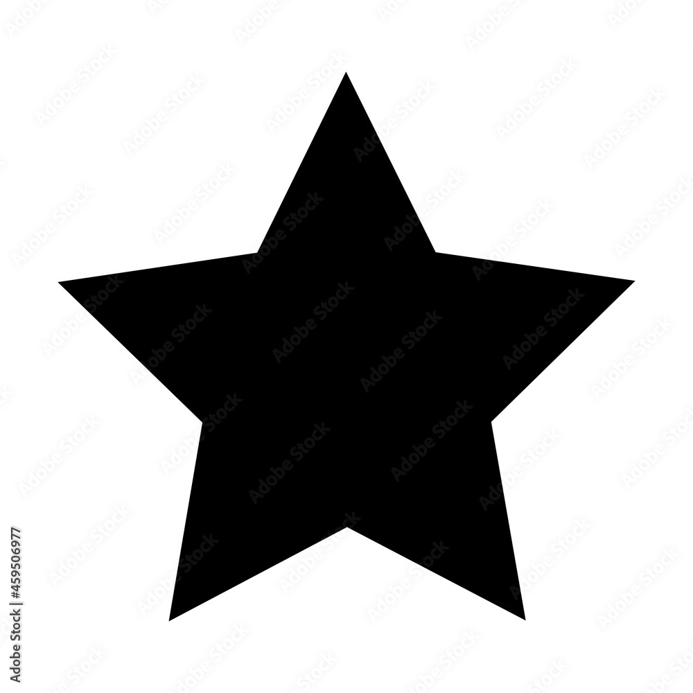 Star shape icon vector symbol for creative graphic design ui element in a pictogram illustration Star shape icon vector symbol for creative graphic design ui element in a pictogram illustration