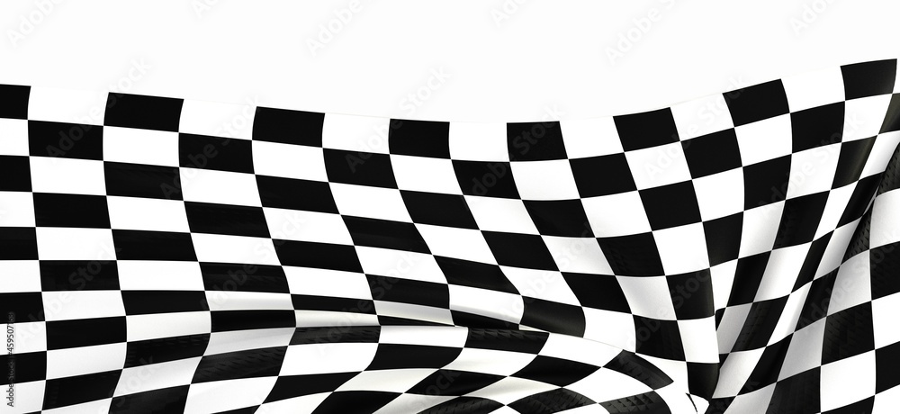 Obraz premium finish flag finishflag background muster