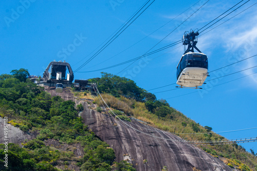 Way to the Sugarloaf Mountain , (pao de acucar ) Rio, brazil photo