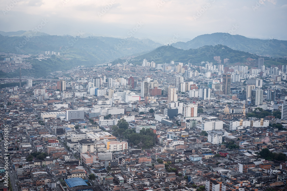 aerial view of the city of Pereira, Risaralda aerial view of the city of Pereira, Risaralda