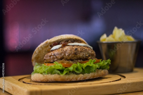 The best hamburger - delicious fast food