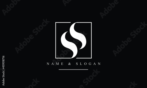 SS, S abstract letters logo monogram photo