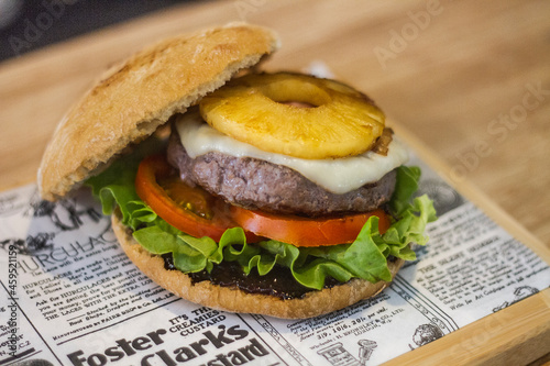 The best hamburger - delicious fast food