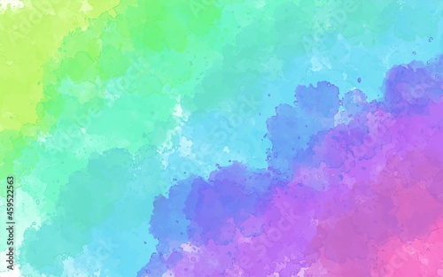 abstract watercolor background. Abstract colorful watercolor for background. Digital art painting.