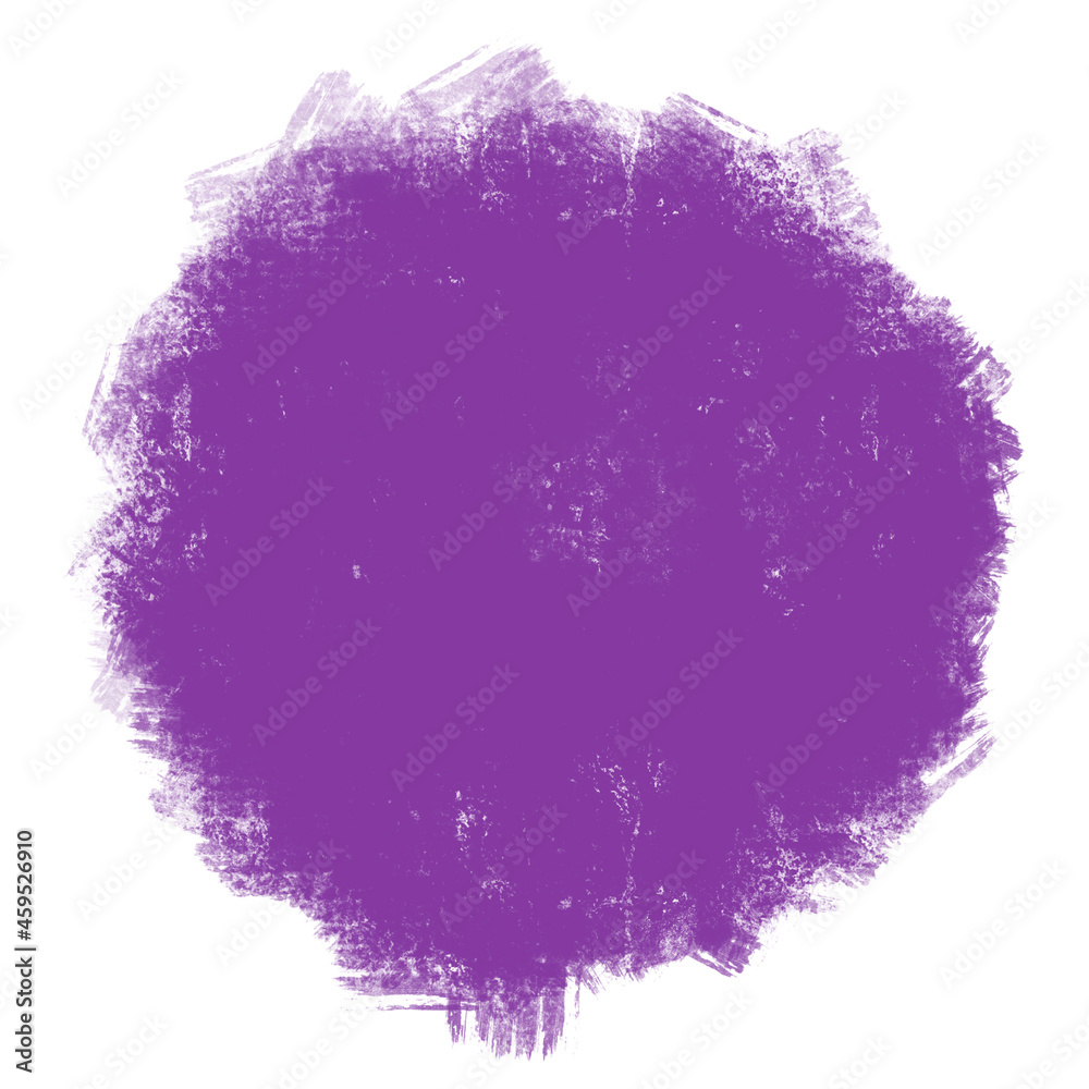 Círculo morado, mancha de pastel suave, textura, arte, creatividad