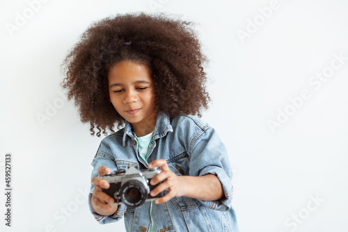  Lovely girl with a camera