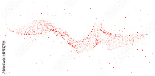 Water Spray Mist isolated on transparent background. Cough or Sneeze. 3d cloud of atomizer. Stream nozzles. Vector.