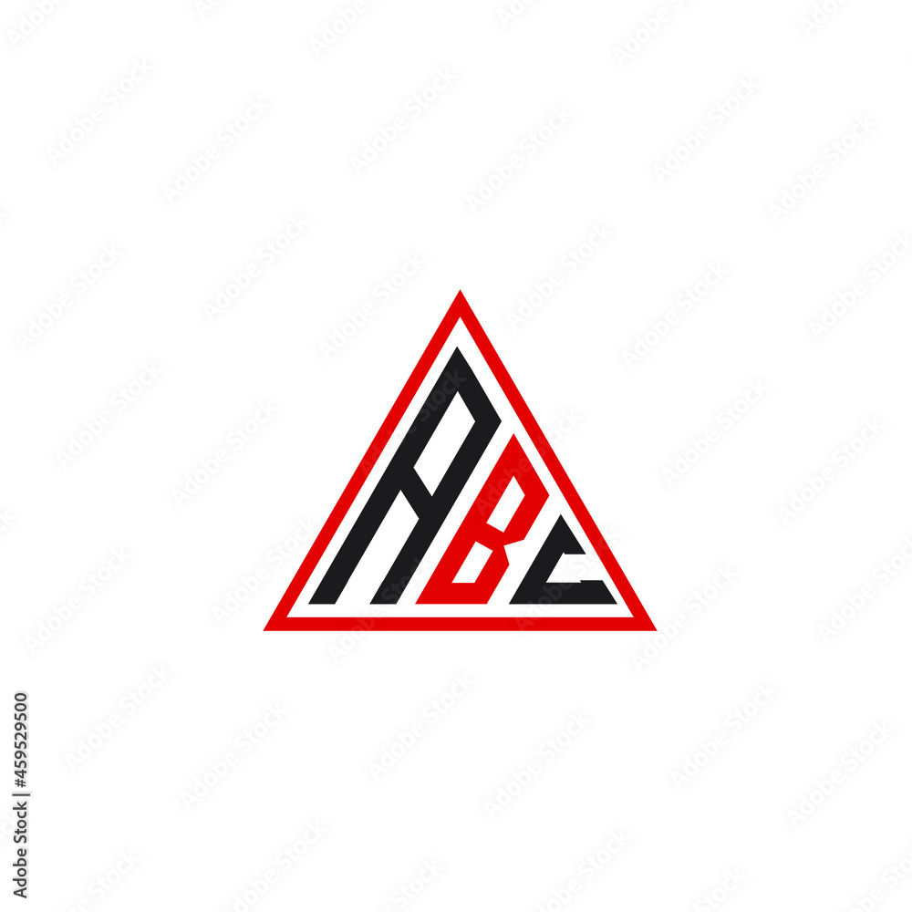 ABC letter logo design on white background.ABC creative initials letter ...