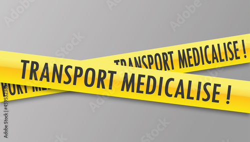Logo transport médicalisé.