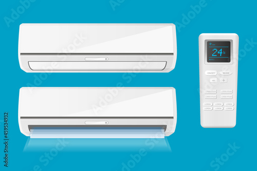 Air conditioner and air conditioner control.