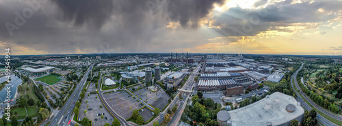 Wolfsburg von oben