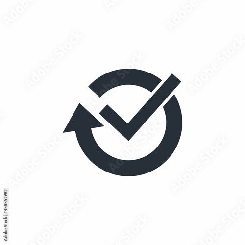 Continuous improvement. Vector illustration isolated on white background.