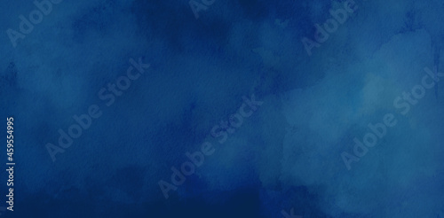 blue watercolor background texture, fluid painted ink stains and blotches