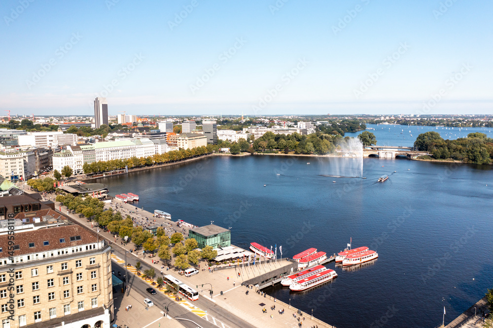 Hamburg - Germany - Panorama from above