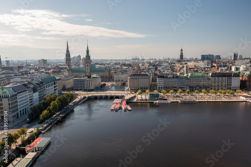 Hamburg - Germany - Panorama from above