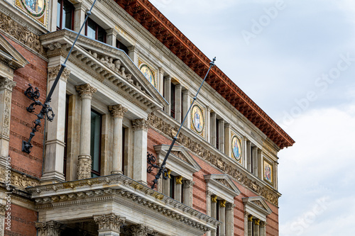 Schilderij op canvas Part of the historic famous facade of the Martin-Gropius-Bau Building in Berlin,