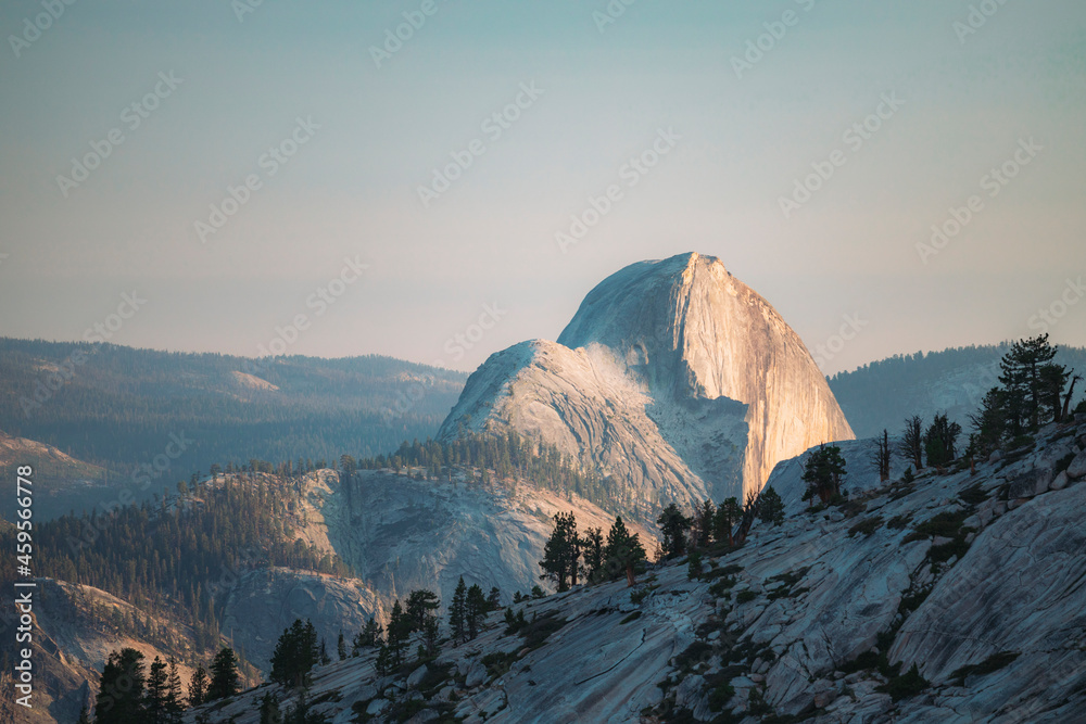 Half dome in Yosemite 