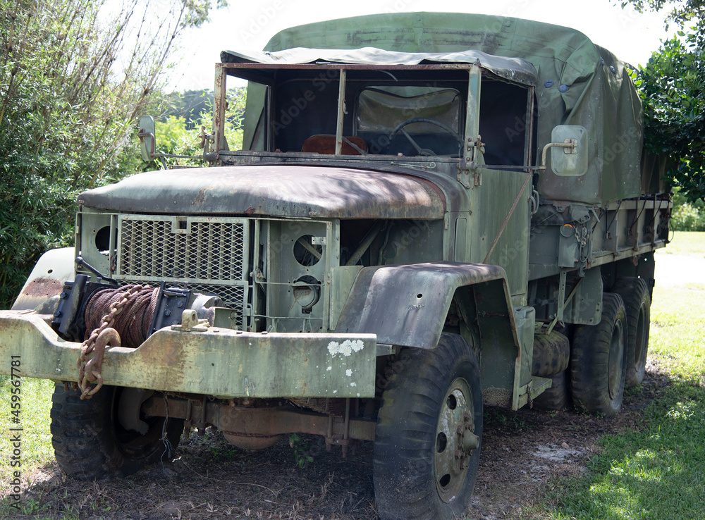 old military truck