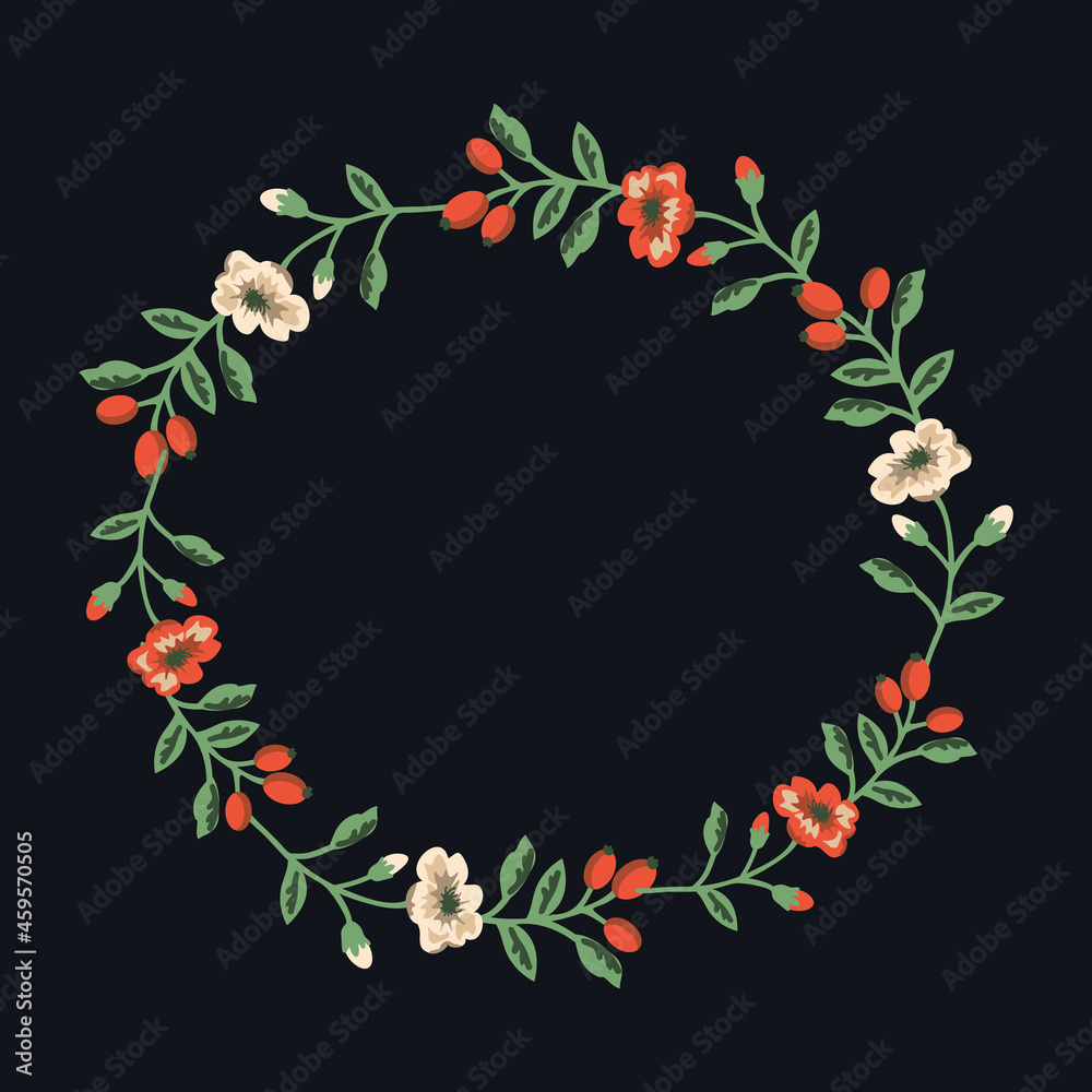 Floral vector background Floral vector background