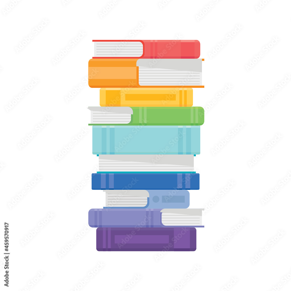 Rainbow Books, Colorful Books, Stack of Books, Book Stack, Library Books, Bookmark, Book Vector, Book Icon, Vector Illustration Background Rainbow Books, Colorful Books, Stack of Books, Book Stack, Library Books, Bookmark, Book Vector, Book Icon, Vector Illustration Background