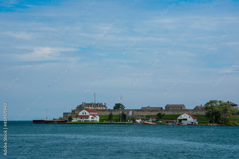 Part of a fort in the niagara valley in United States of America Part of a fort in the niagara valley in United States of America