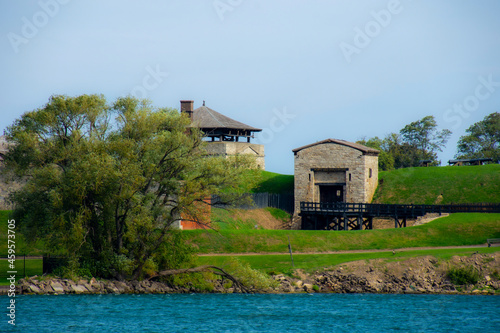 Part of a fort in the niagara valley in United States of America photo