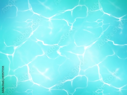 glowing turquoise water ocean background