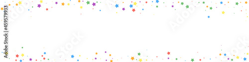 Festive attractive confetti. Celebration stars. Jo