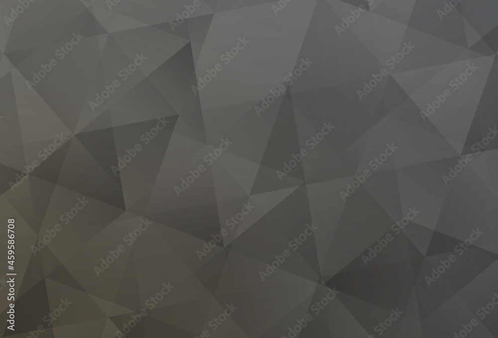 Light Gray vector gradient triangles texture.