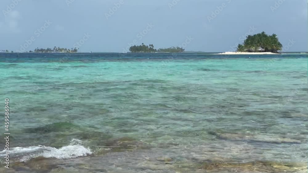 beautiful beaches of the archipielago of San Blas on the east coast of Panama Caribbean Sea beautiful beaches of the archipielago of San Blas on the east coast of Panama Caribbean Sea