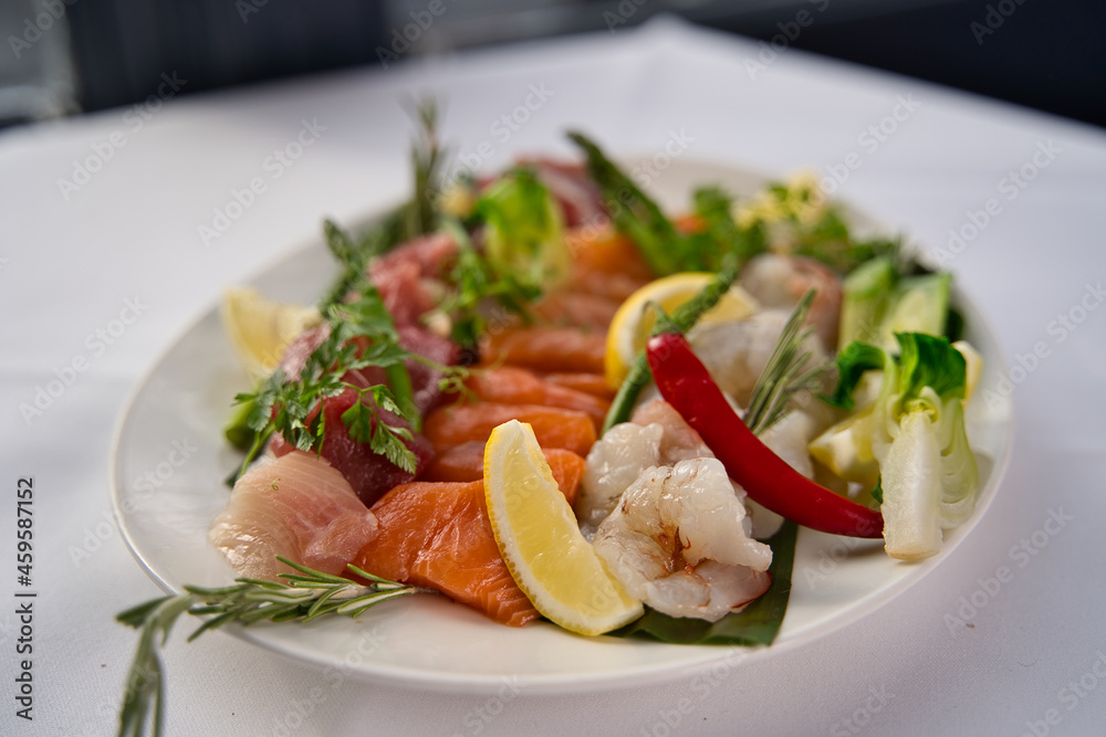 Fischplatte Fischplatte