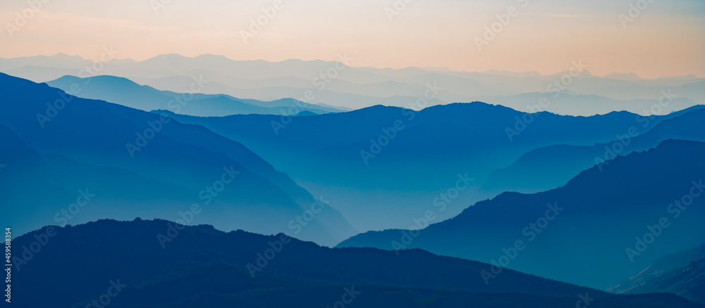mountains in the fog mountains in the fog