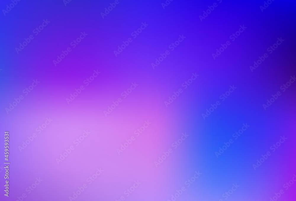 Light pink, blue vector blurred template.